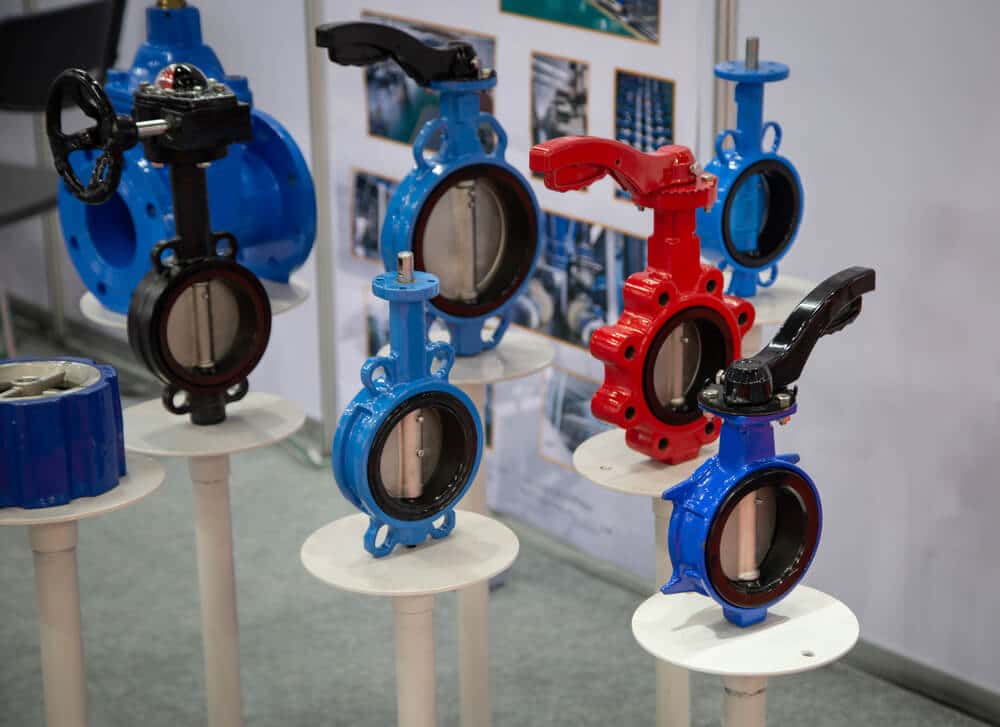 Butterfly valve types