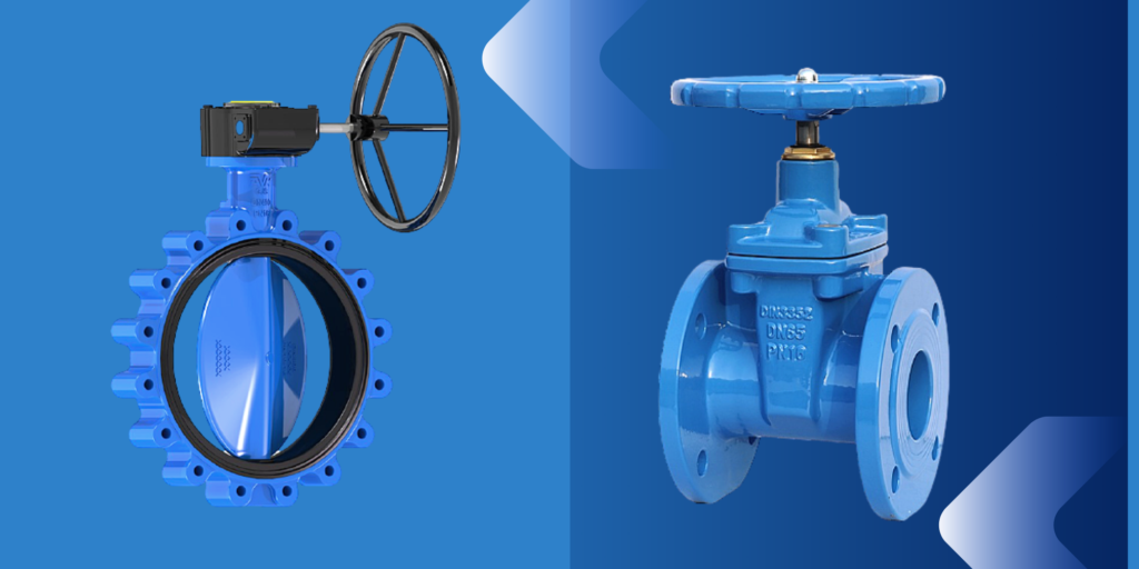 Butterfly valve vs gate valve